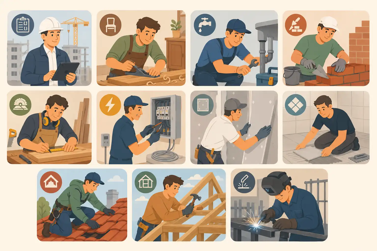 Salaire artisan 2026 : le vrai comparatif par métier (salarié et indépendant)