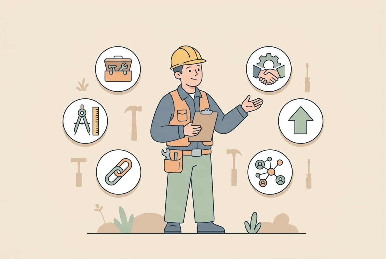 Artisan comparant les différentes plateformes pour trouver des chantiers