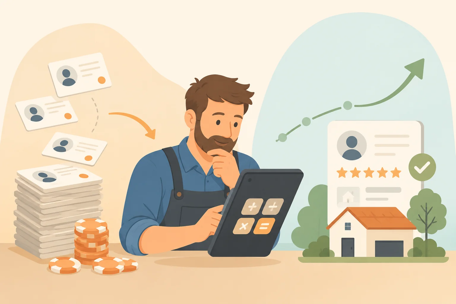 Construire sa réputation d'artisan vs plateforme