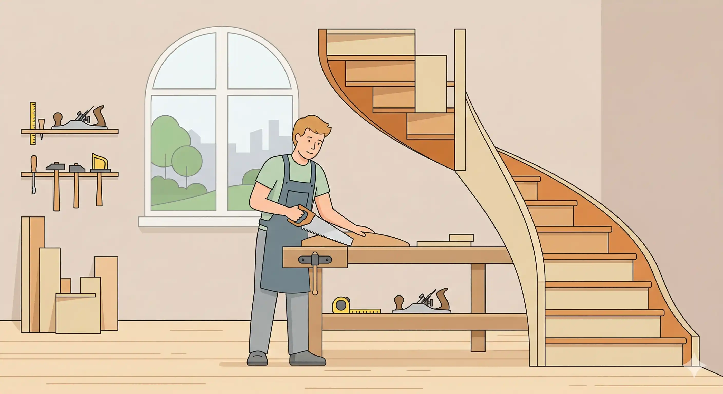 Prix escalier bois intérieur