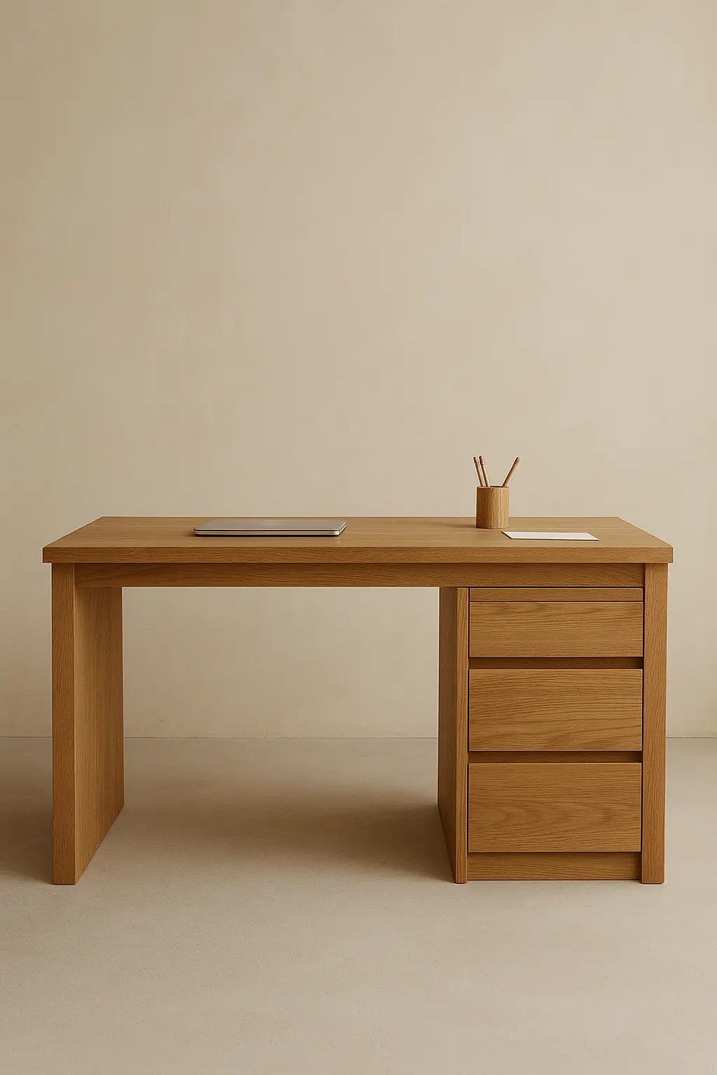 Bureau bois massif artisan