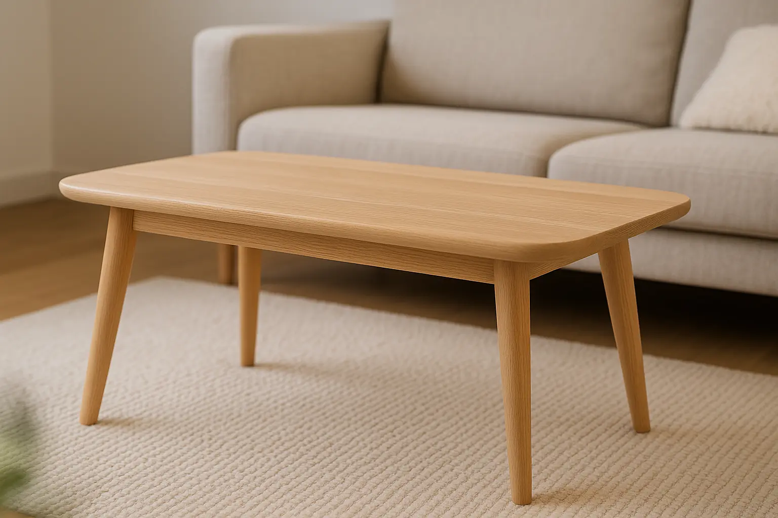 Table basse scandinave